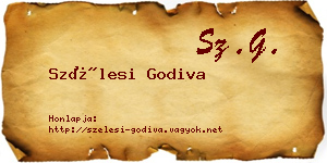 Szélesi Godiva névjegykártya